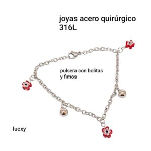 Pulsera con fimos.
