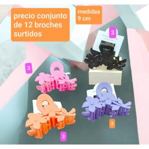 Broches LucMD 165523. Conjunto de 12 unidades.