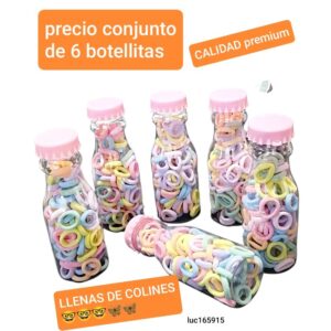 Colines LucMD 165915. Conjunto de 6 botellitas.