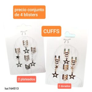 Accesorios para peinados LucMD 164513. Conjunto de 4 blisters.