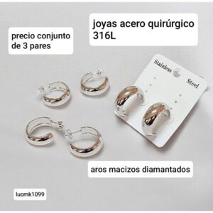 Lucmd.1099.precio conjunto de 3 pares