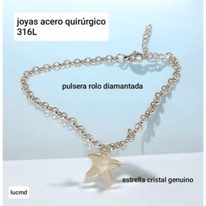 Lucmd pulsera con estrella