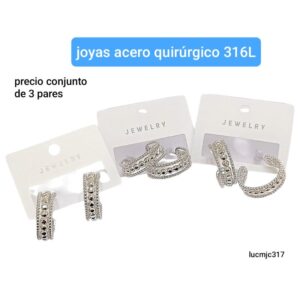 Lucmjc317.precio conjunto de 3 pares