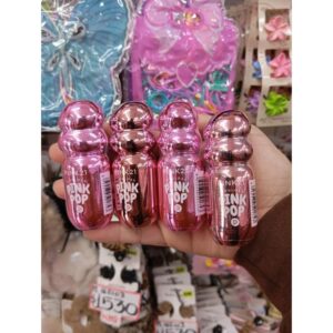 4 unidades de brillo labial efecto mágico pink 21 ( colores surtidos)
