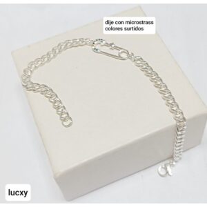 Pulsera LucXY con dije central.
