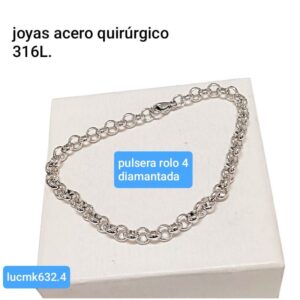 Pulsera LucMK 632.4. Rolo 4mm
