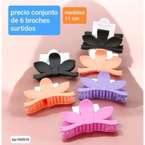 Broches LucMD 165515. Conjunto de 6 unidades.
