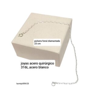 Pulsera LucMJC 059. Forcé x 23cm.